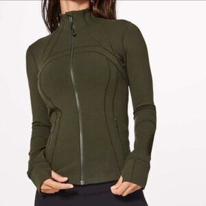 LULULEMON Define Jacket - Size 8 - Dark Olive